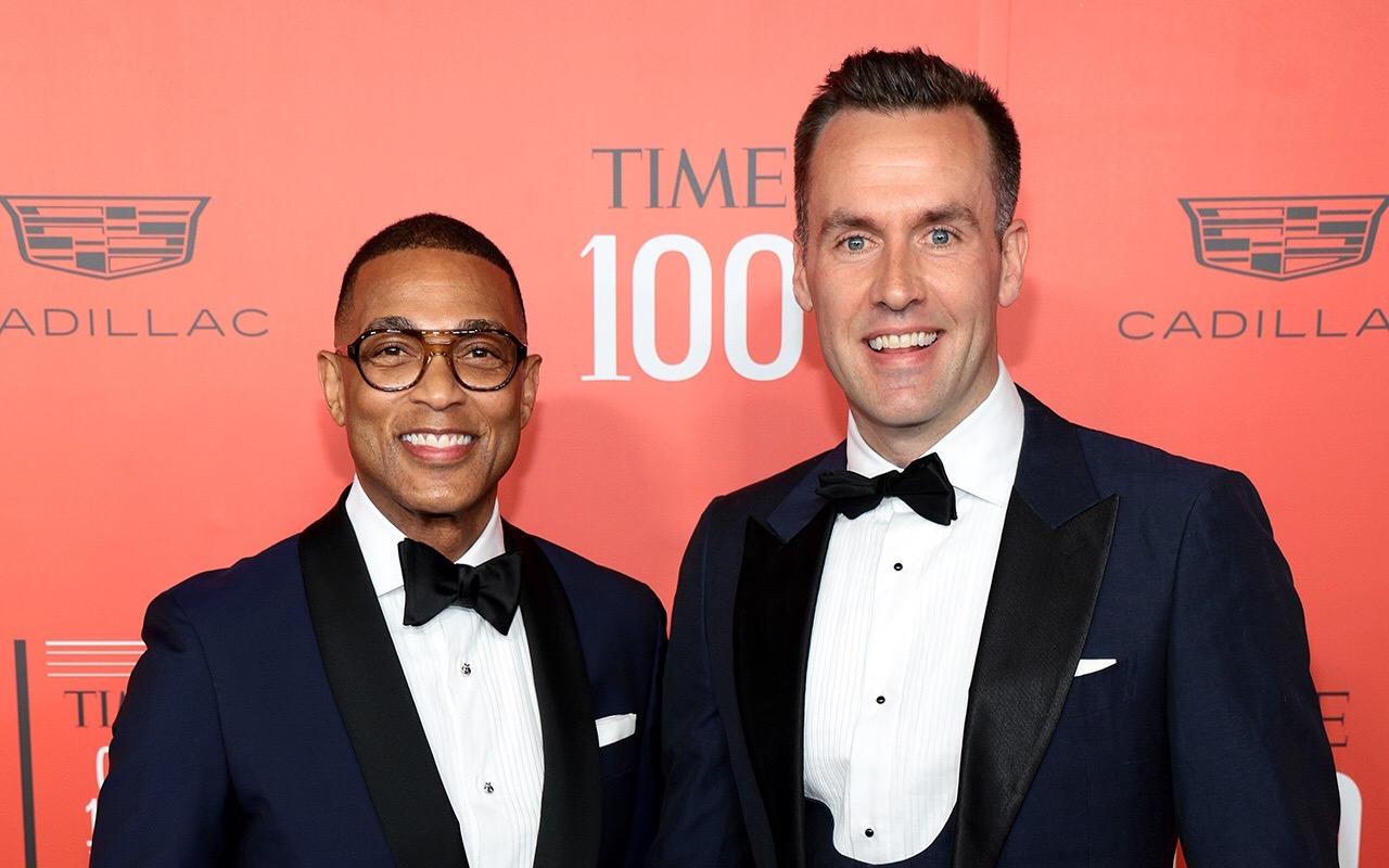 Don Lemon Matches Husband Tim Malone in Navy Tuxedos at Time 100 Gala
