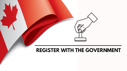 register with the Government