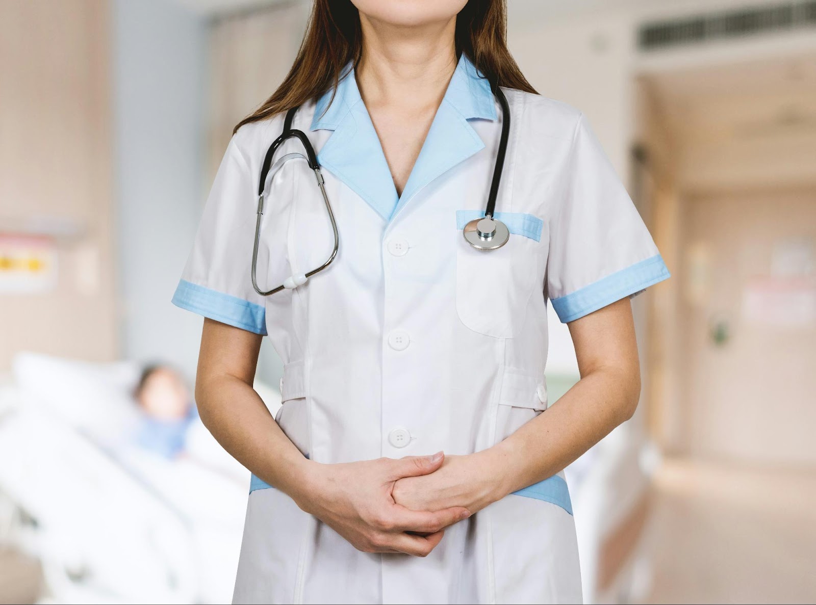 a doctor with her arms crossed