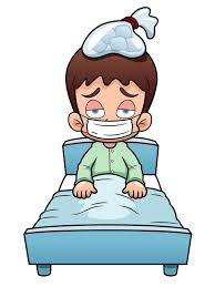 Sick boy cartoon stock vector. Illustration of sick, ailment ...