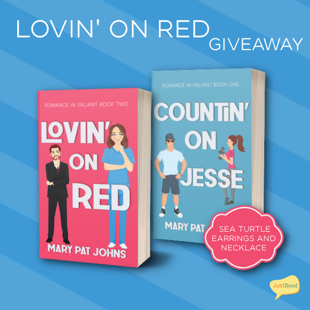 Lovin' On Red JustRead Tours giveaway