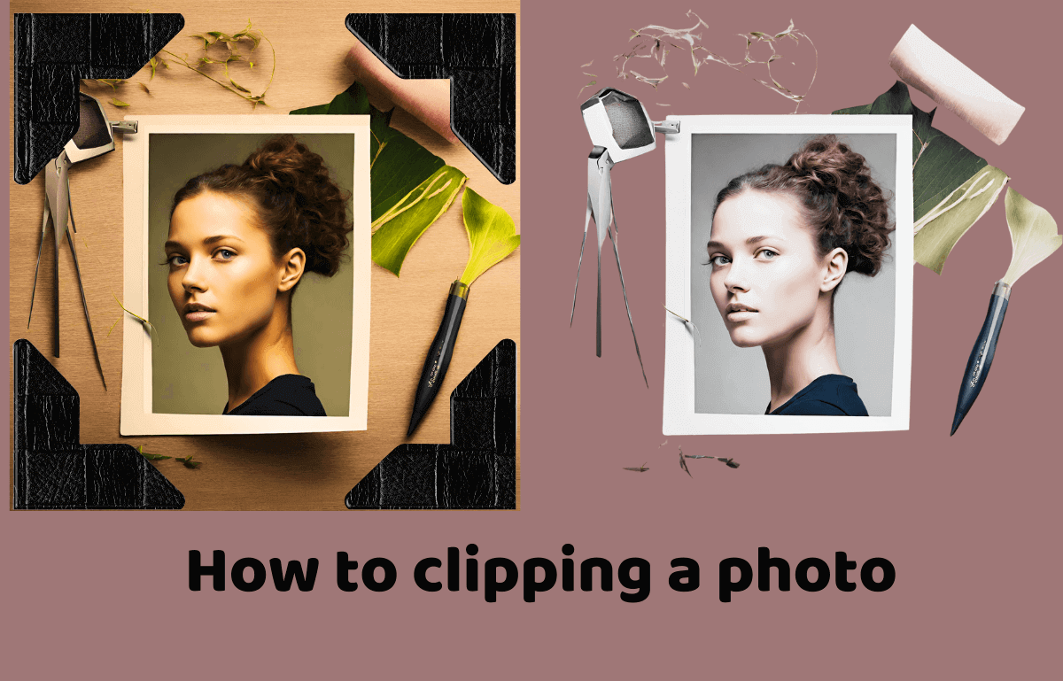 How to clip a photo