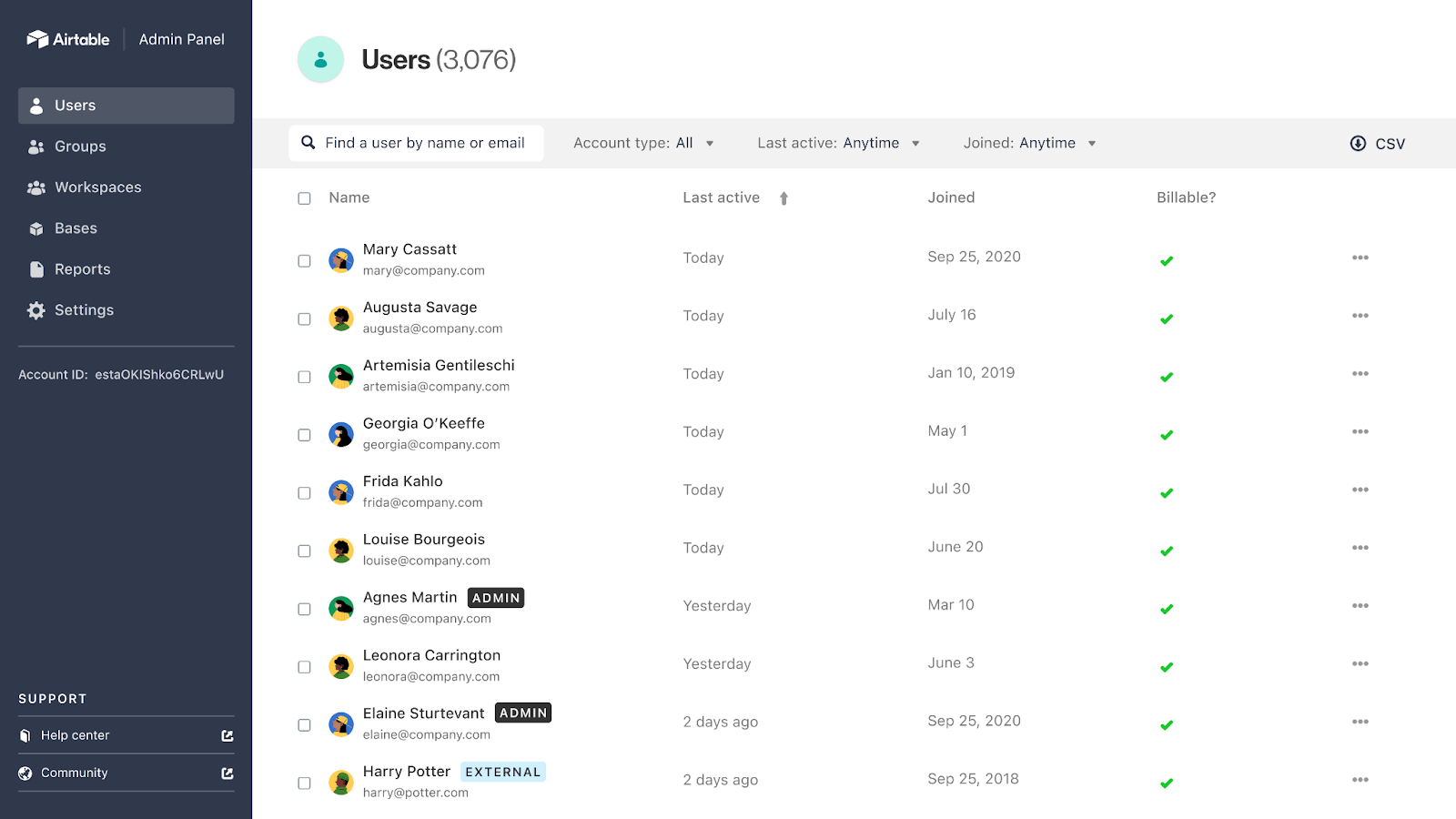 Design & Functionality for Airtable