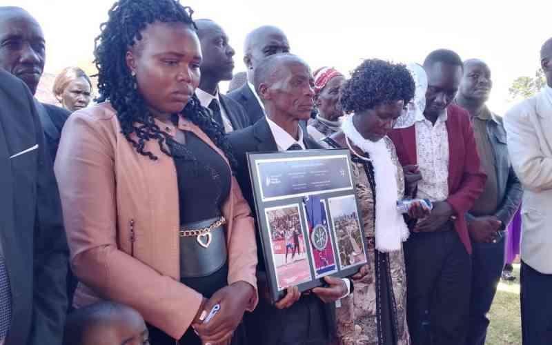 We were planning a colourful wedding this April- Kiptum's wife - The  Standard