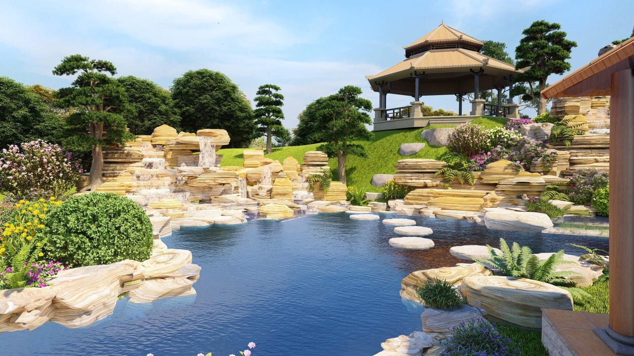 Vườn Xinh - Công ty chuyên cung cấp các giải pháp sân vườn