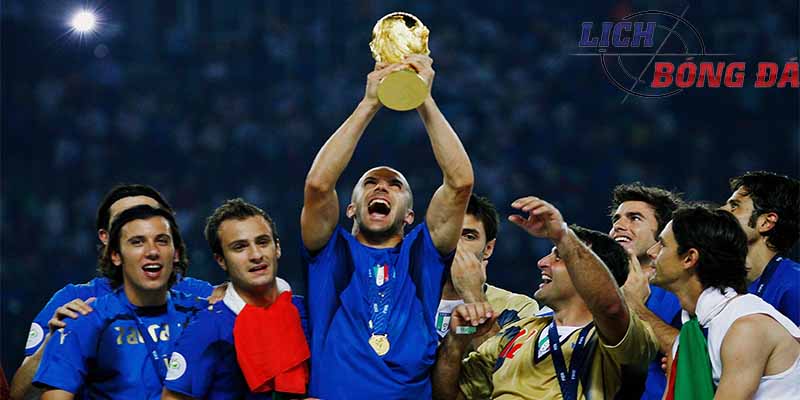 Del Piero từng cùng Italia lên ngôi tại World Cup 2006