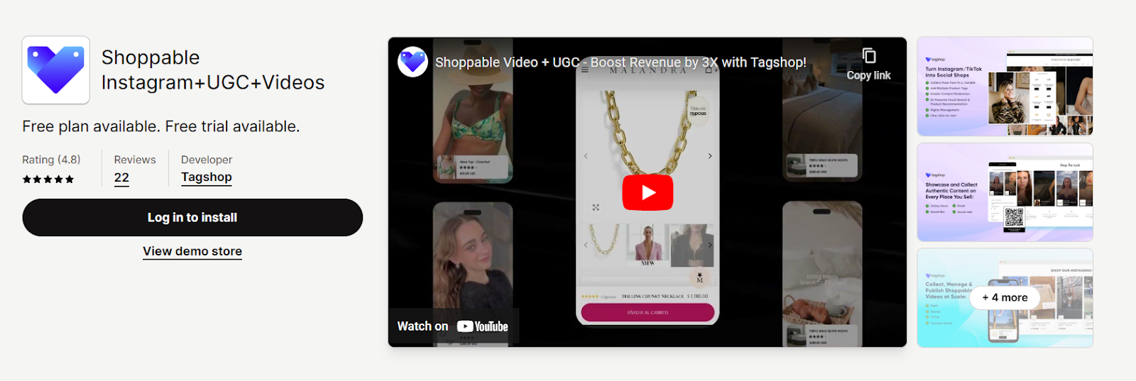 tagshop - shop the look app