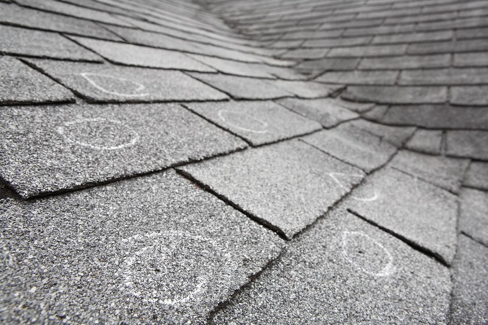 Hail damage roof in Wisconsin