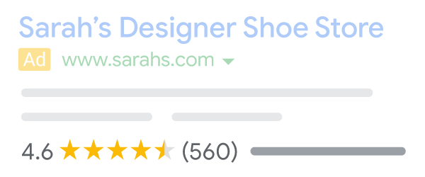 seller ratings on Google Customer Reviews