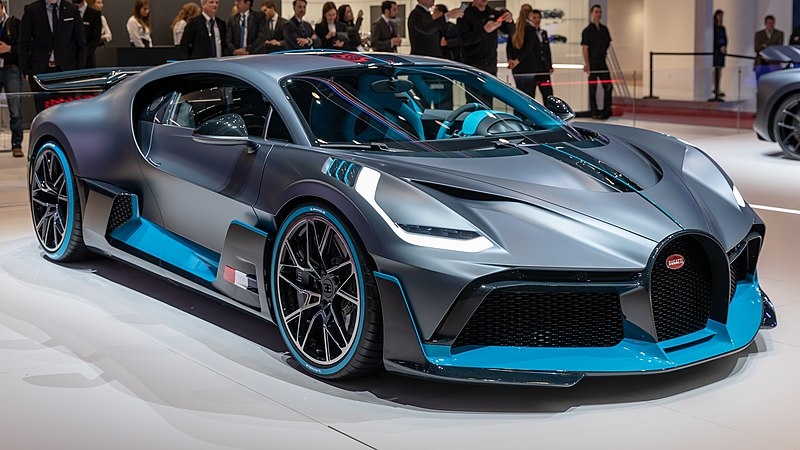 รถยนต์ Bugatti Divo