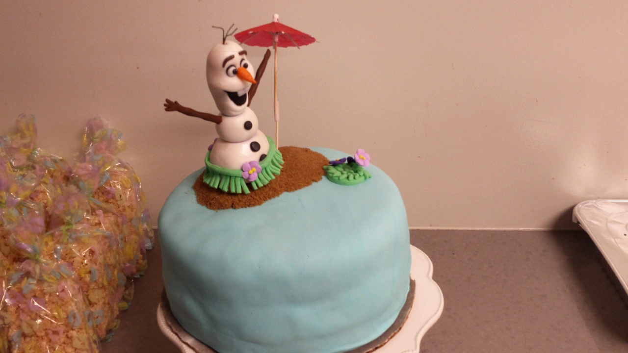 Olaf's Summer Dream - disney Frozen birthday party food ideas
