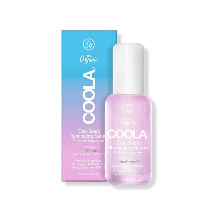 FUNKY COOLA

It's called Dew Good Illuminating Serum Probiotic Sunscreen SPF 30