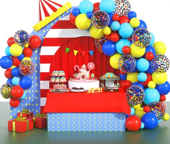Circus birthday party