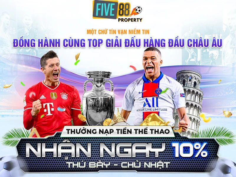 Sảnh thể thao đỉnh cao tại nhà cái Five88 