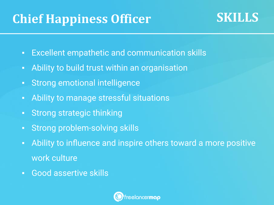 Skills of a Chief Happiness Officer
