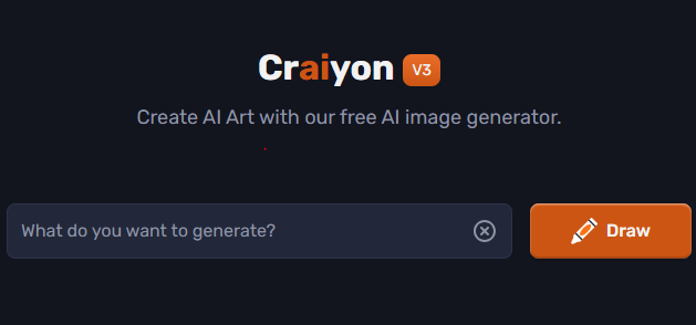 Crayon AI image generator 