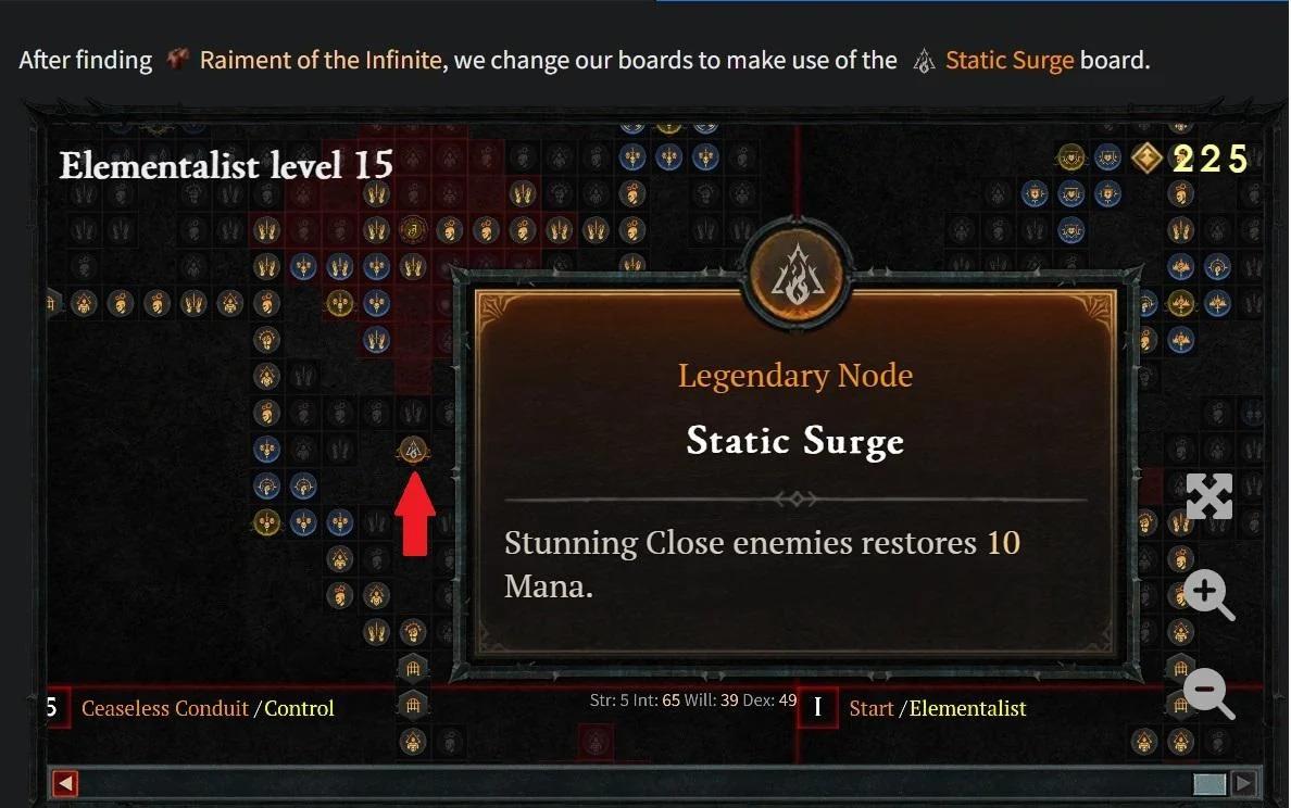 Diablo IV Static Surge Legendary Node