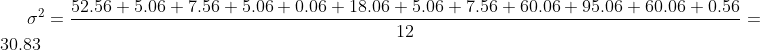 variance example