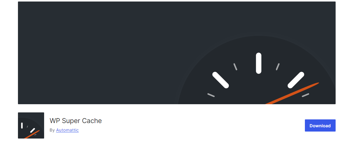 WP Super Cache Plugin