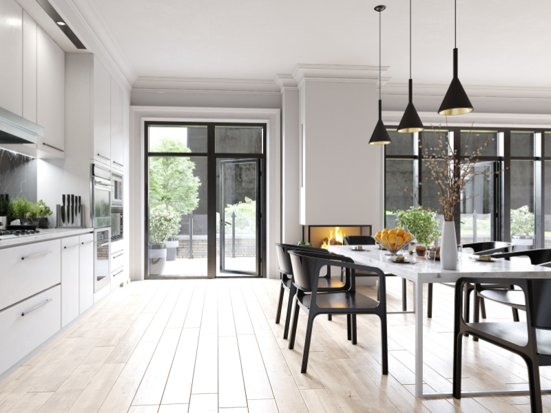 Kitchen of a Newly Built Home