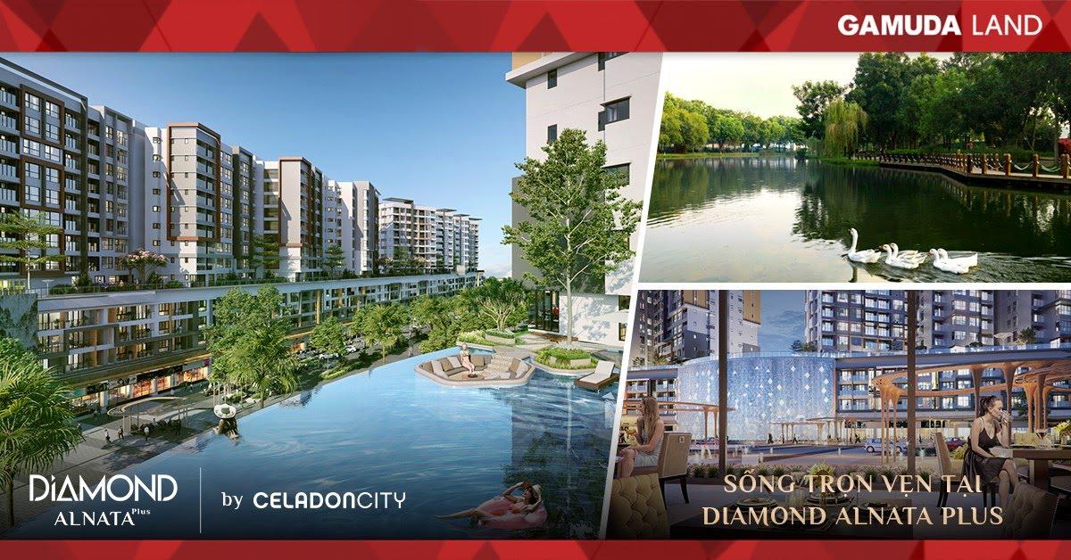 KHU DIAMOND ALNATA VÀ DIAMON ALNATA PLUS - Giá Bán Celadon City Tân Phú |  Rổ hàng Cập Nhật Tháng 4/2024