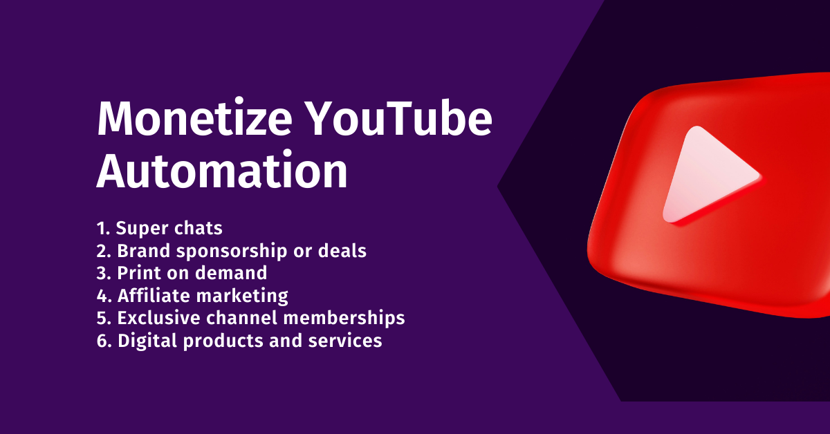 Monetize YouTube Automation