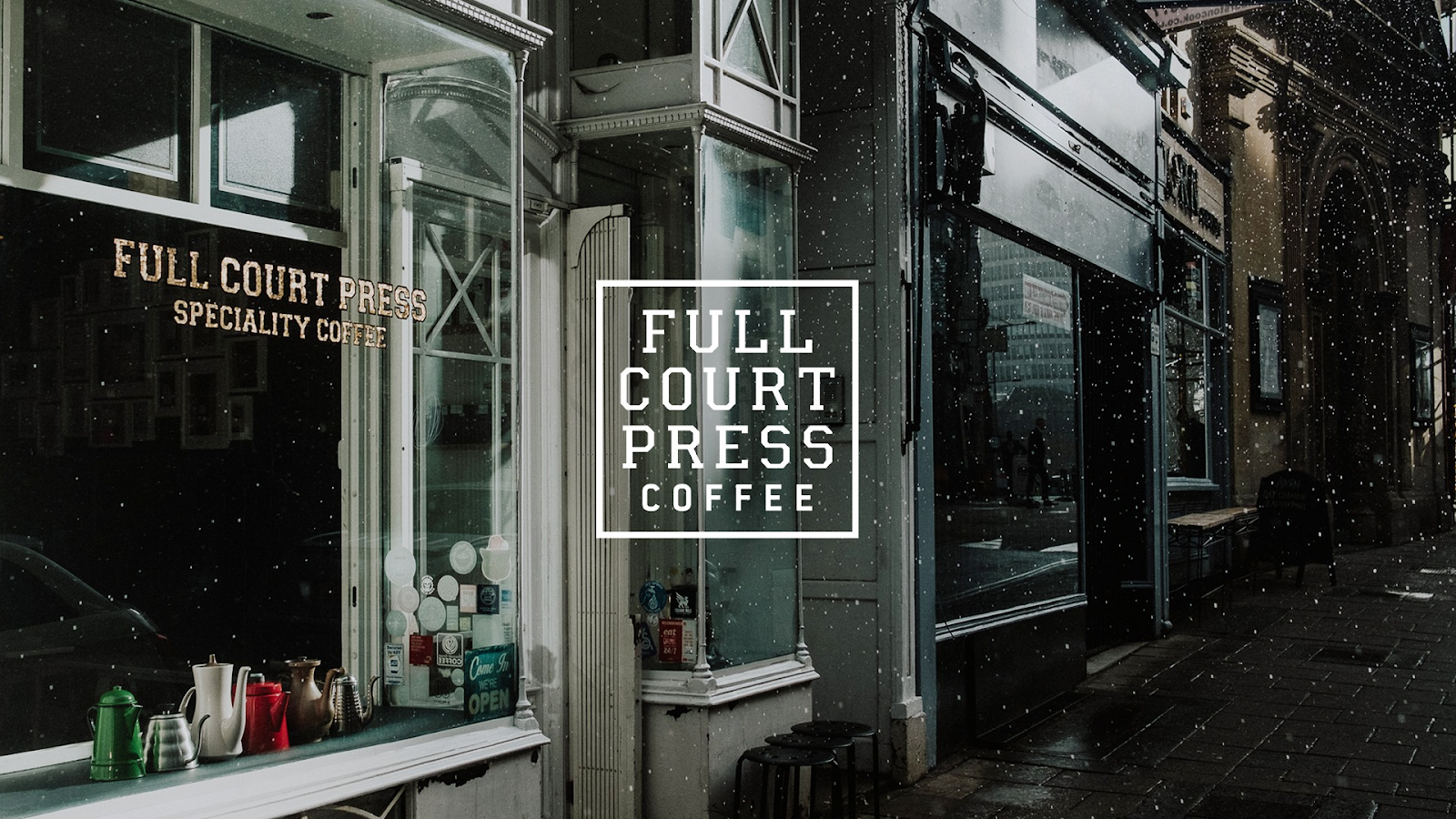 Full court press coffee