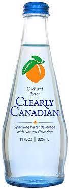 Amazon.com: Clearly Canadian Sparkling Flavored Water (Orchard Peach, 12  Pack) : Grocery & Gourmet Food