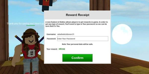 Attackers use JavaScript URLs, API forms and more to scam users in popular online game “Roblox”
