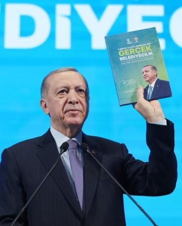 AK Partinin seçim beyannamesi açıklandı... Cumhurbaşkanı Erdoğan: Türkiyeye karşı sinsi niyetleri boşa çıkaracağız