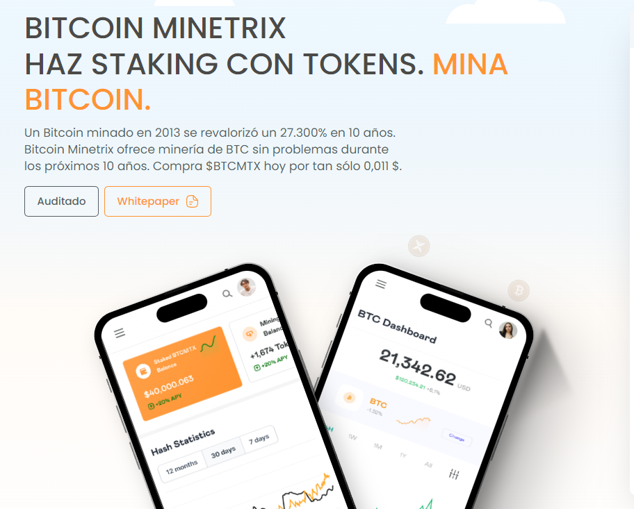 Bitcoin Minetrix staking