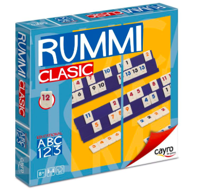 Rummi clasic, juego de mesa para todas las edades. Juego para niños y adultos
