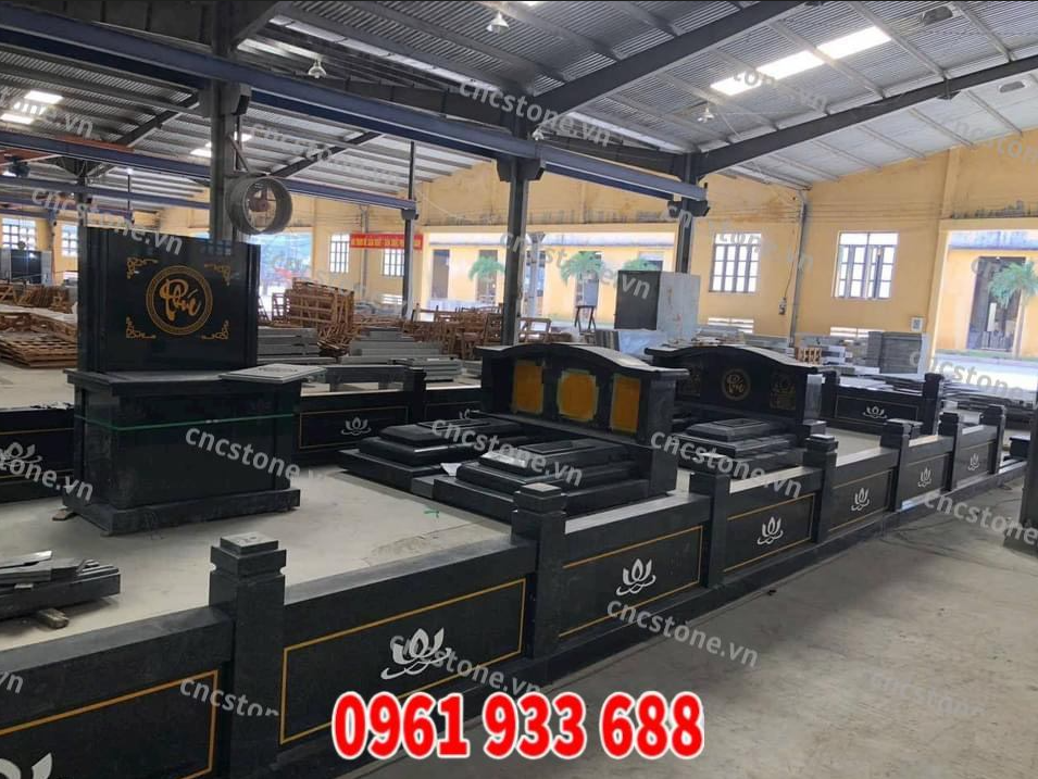 Mộ đá kim sa chuẩn phong thủy tại CNC Stone