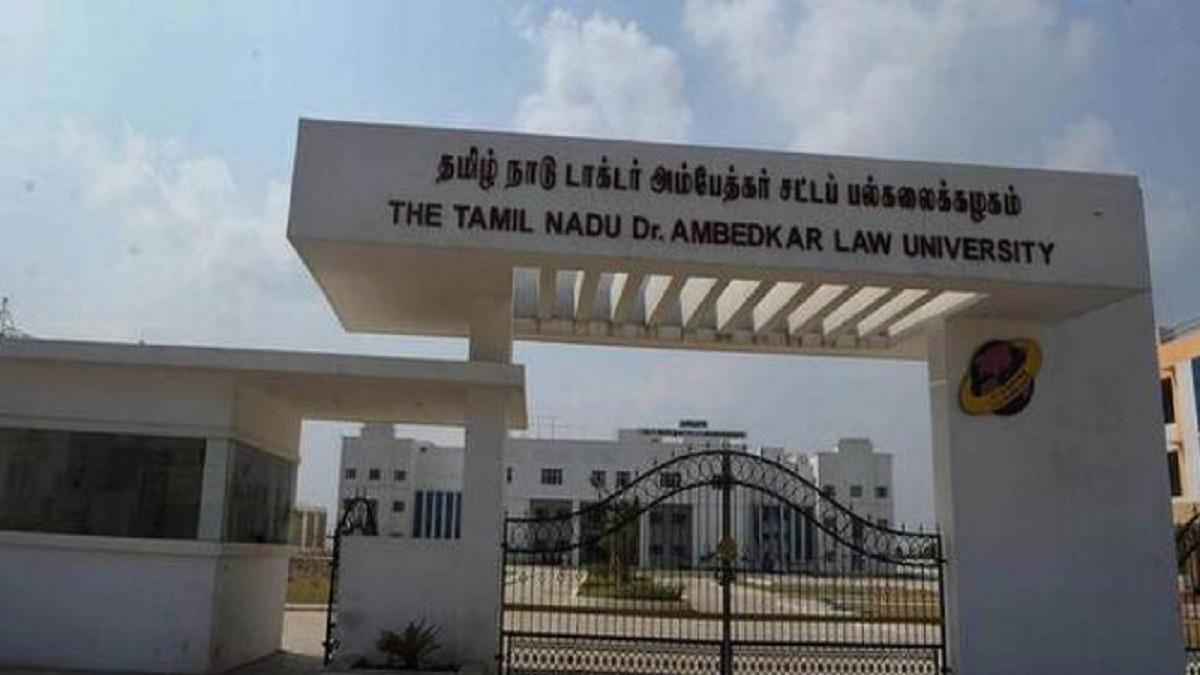 Tamil Nadu Dr Ambedkar Law University 