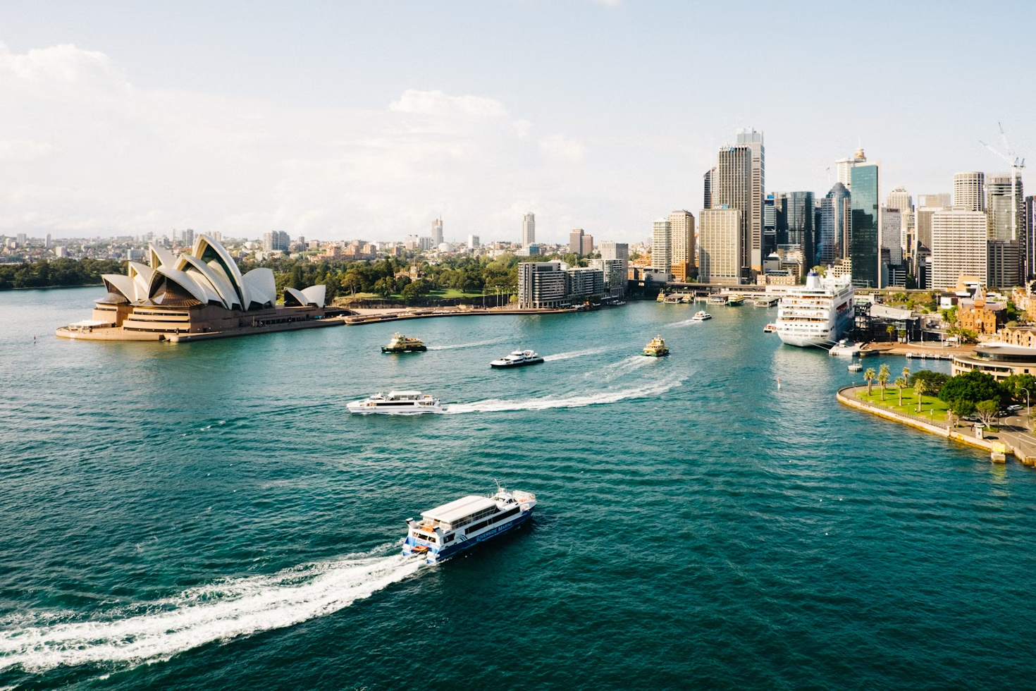 Vista de Sydney, otra de las ciudades de Australia que busca estudiantes argentinos