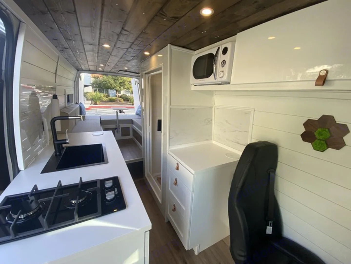 Custom campervan interior