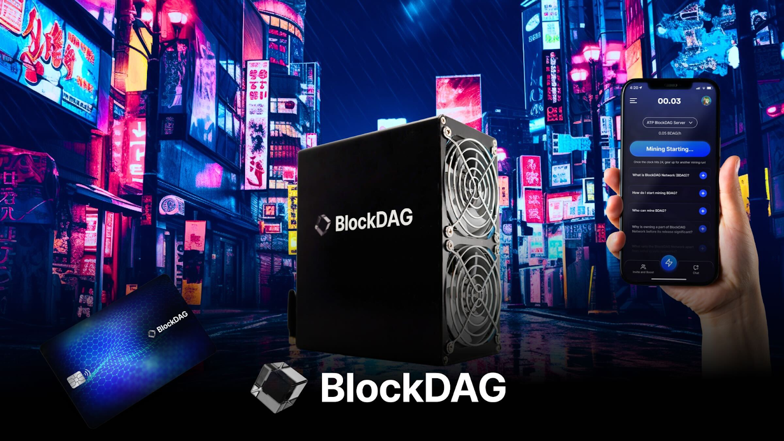 BlockDAG Mining Operation