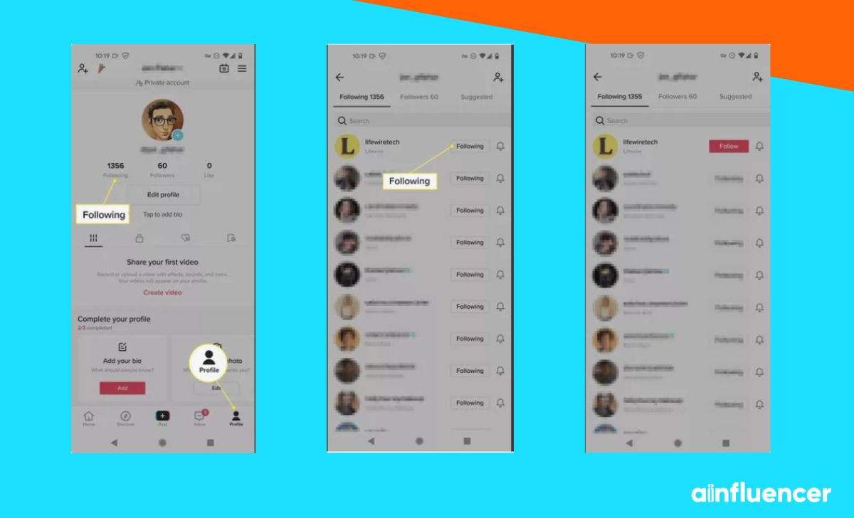 How to Unfollow Multiple Accounts on TikTok?