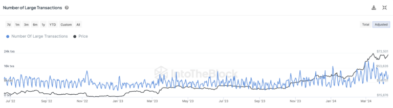 Large Bitcoin Transactions