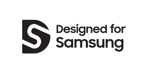 „Navrženo pro Samsung“ v logu SMAPP.