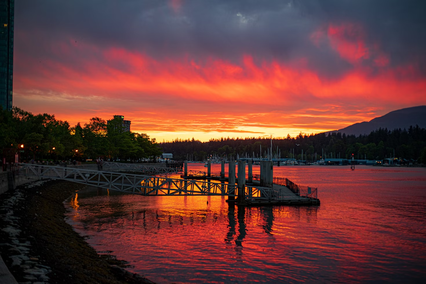 Coal Harbour, Vancouver, BC, Canada 