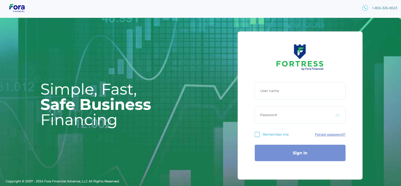 Fora Financial login 
