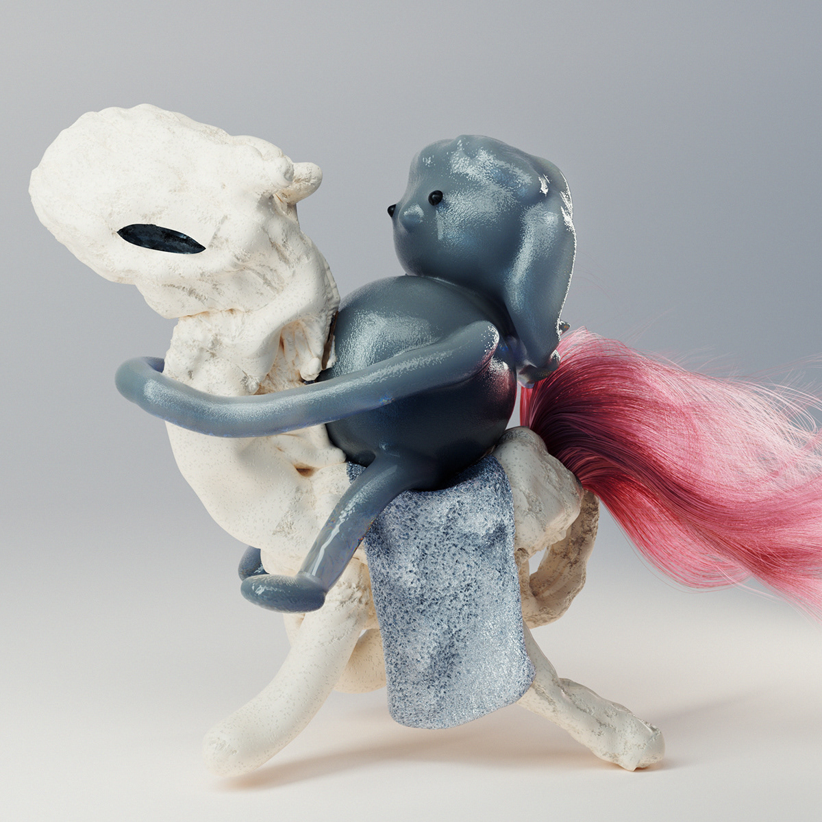 Artifact from the Exploring the Art of 3D Soft Body Character Design article on Abduzeedo