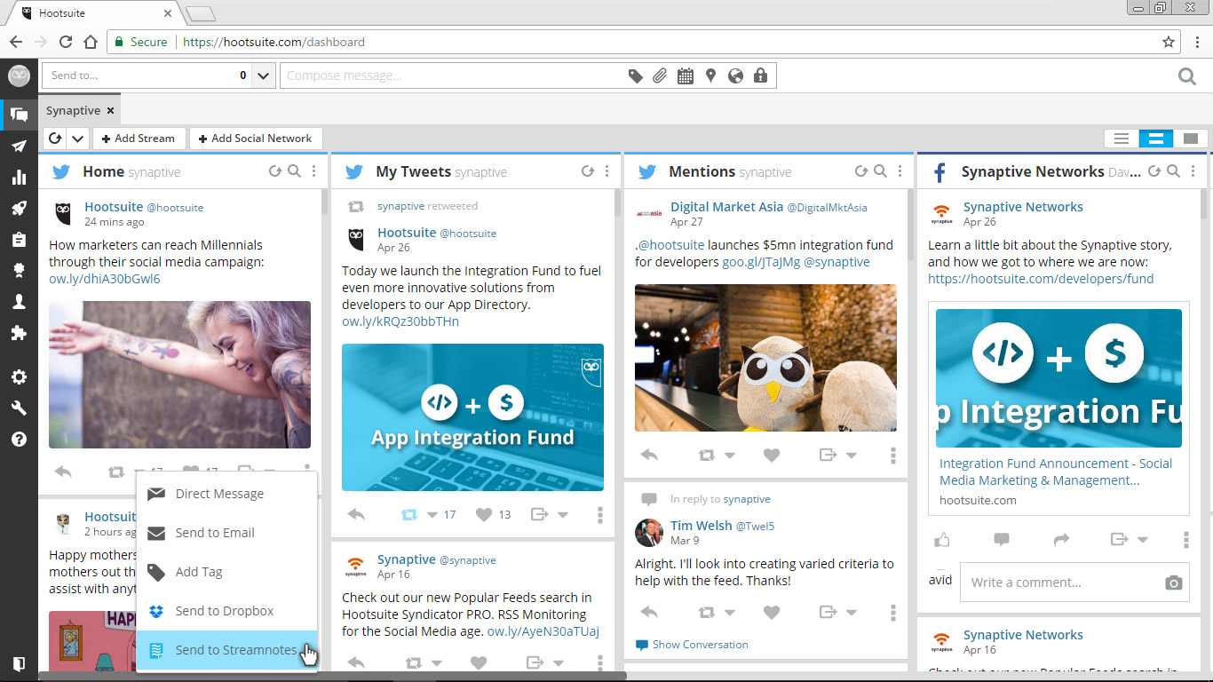 How does Hootsuite work?