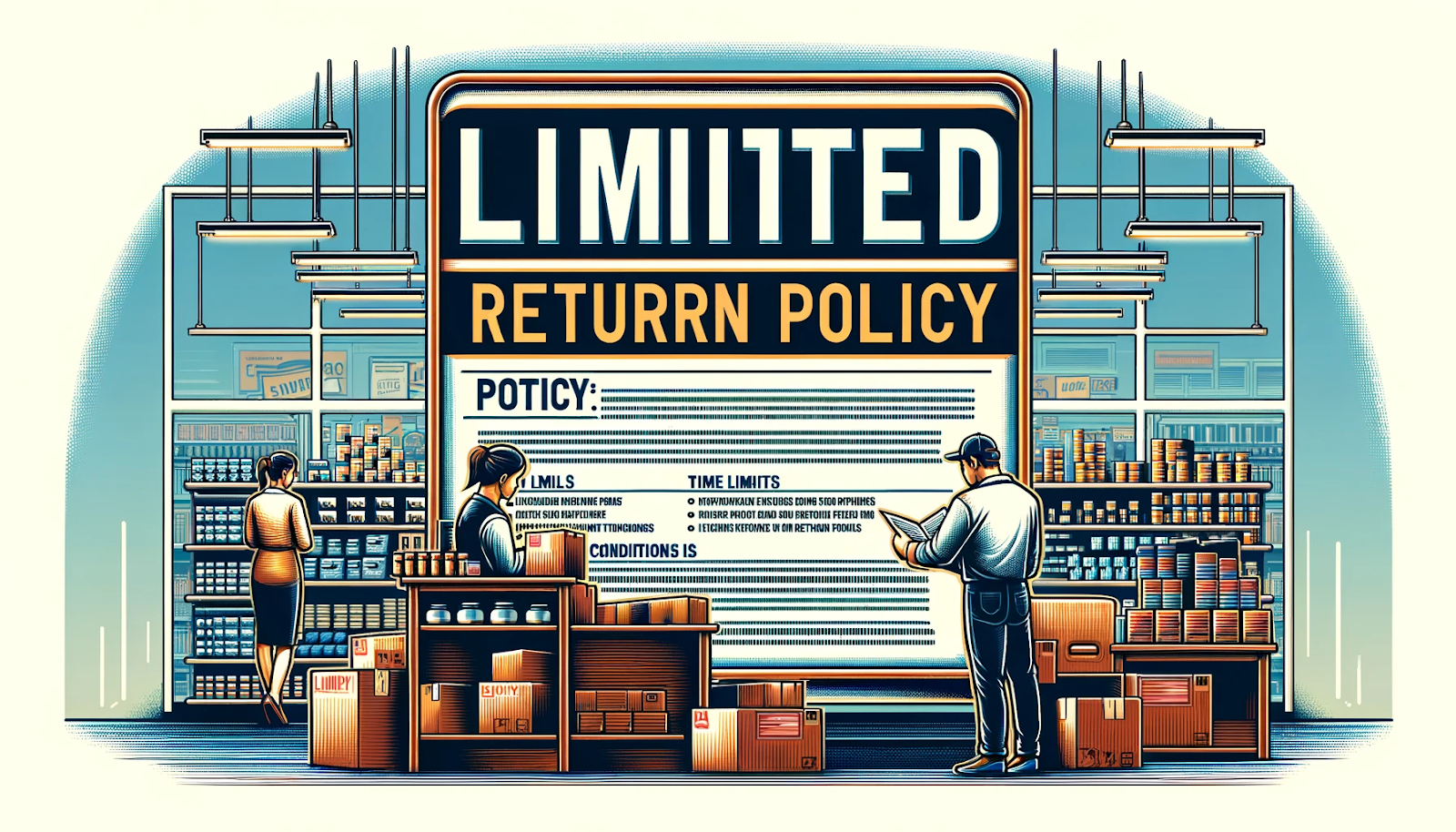 Limited Return Policy to reduce returns