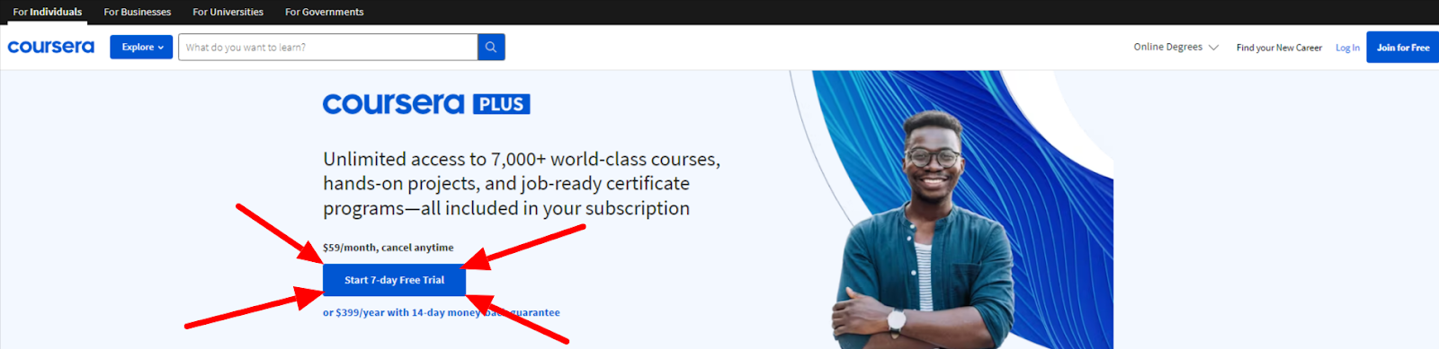 Coursera 7 Days Free Trial