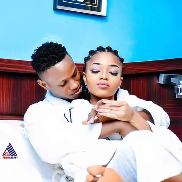 Two young Nigerian lovers, one still a teenager, celebrate their first year  anniversary with cute photos