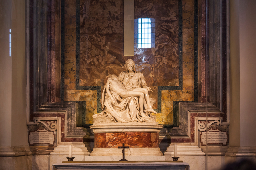 Photo of Michelangelo's Bandini Pieta