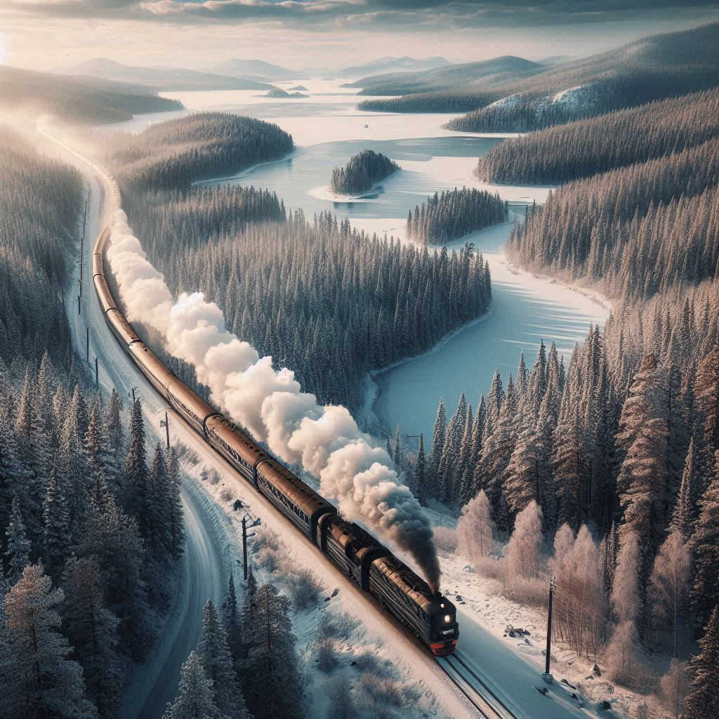 The Trans-Siberian Railroad, Russia Train