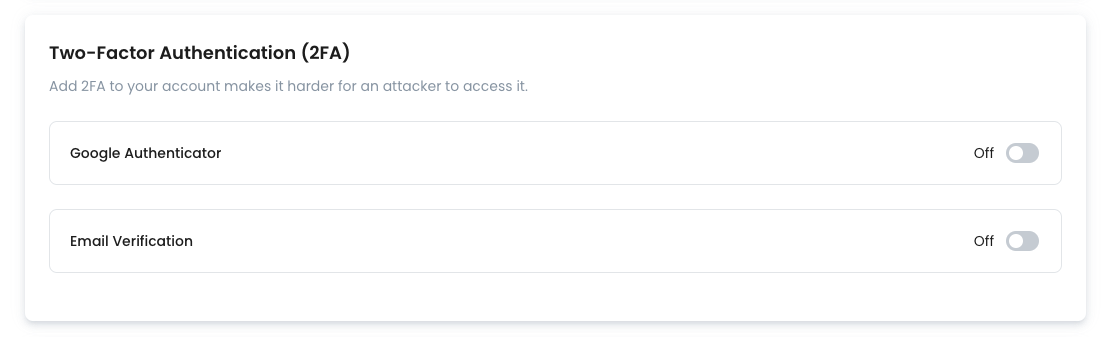 Maximizing Security: A Closer Look at CCPayment's Two-Factor Authentication System